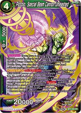 Piccolo, Special Beam Cannon Unleashed BT7-060  Dragon Ball Super 