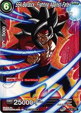 SS4 Bardock, Fighting Against Fate P-261 Tournament Promotion Cards 