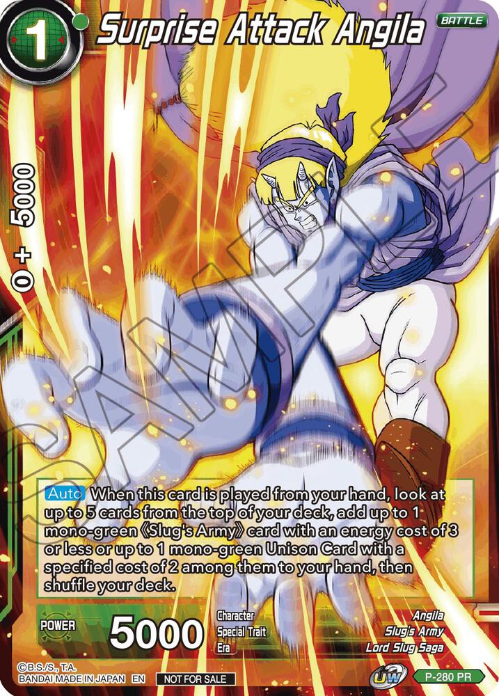 Surprise Attack Angila (Unison Warrior Series Tournament Pack Vol.3) P-280 