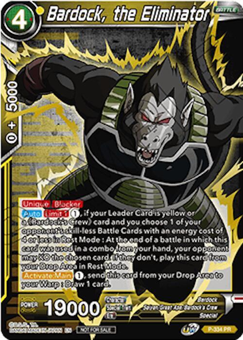 Bardock, the Eliminator (Championship Pack 2021 Vol.2) P-334 