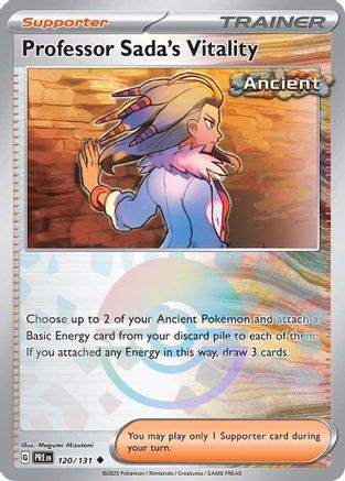 Professor Sada's Vitality (Poke Ball Pattern) 120/131 Prismatic Evolutions 