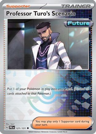 Professor Turo's Scenario (Poke Ball Pattern) 121/131 Prismatic Evolutions 