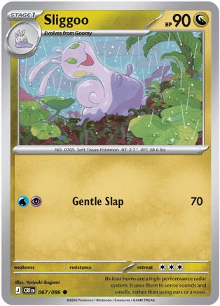 Sliggoo 067/086 ME04: Chaos Rising Common Reverse Holo