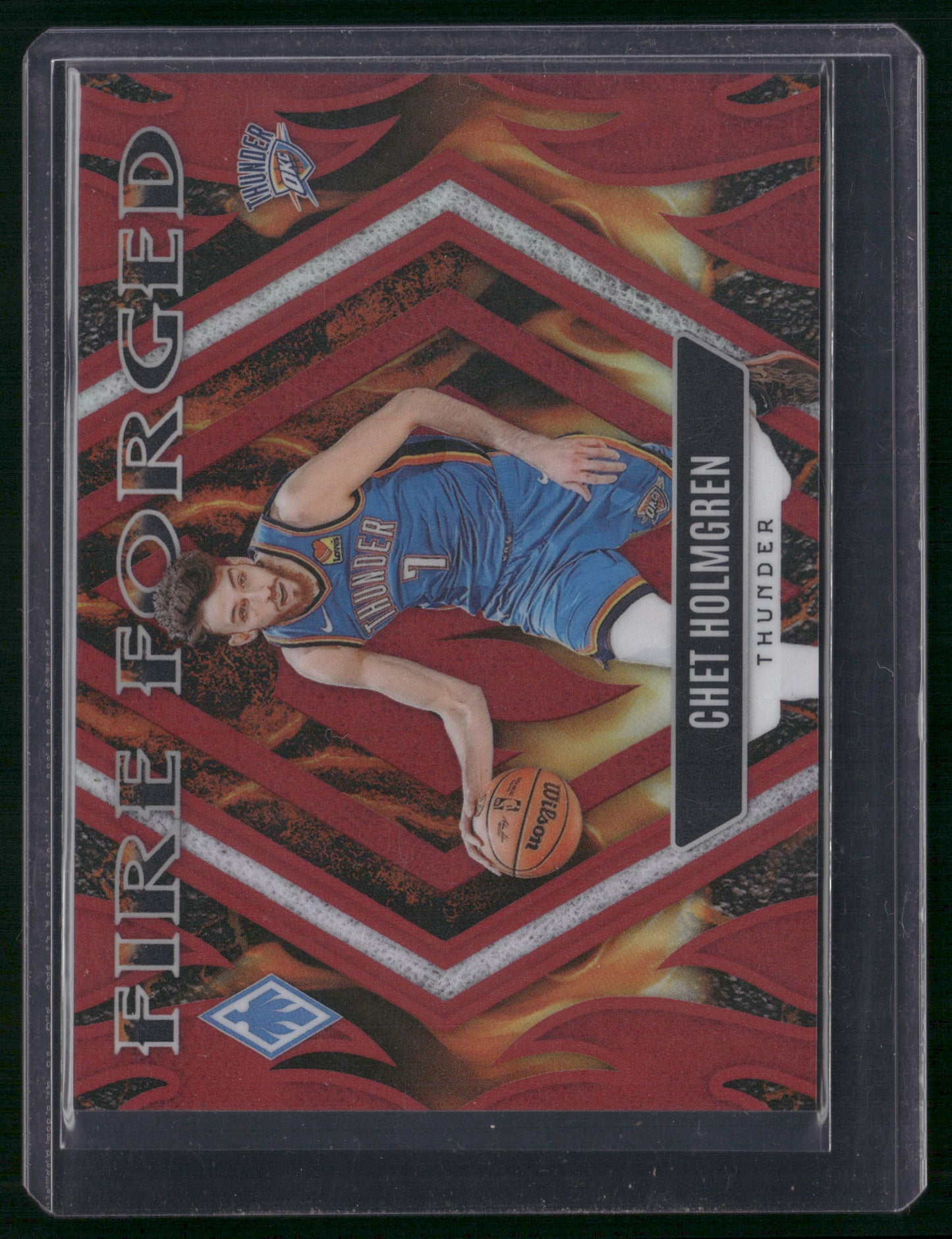  2023-24 Phoenix Fire Forged /125 Chet Holmgren