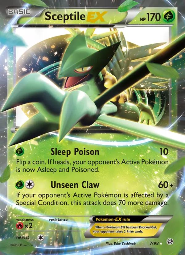 Image of Sceptile-EX Ancient Origins (AOR) #7