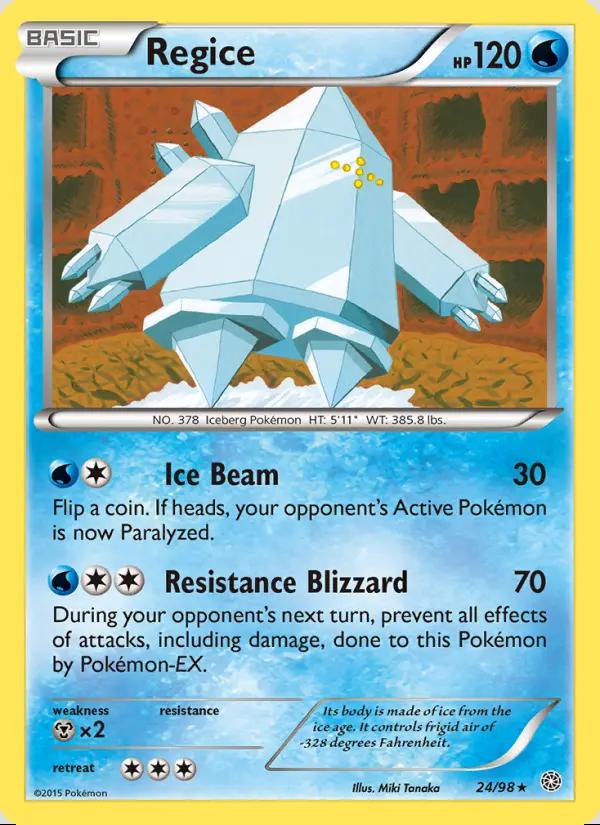 Image of Regice Ancient Origins (AOR) #24