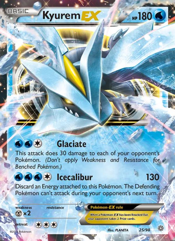 Image of Kyurem-EX Ancient Origins (AOR) #25
