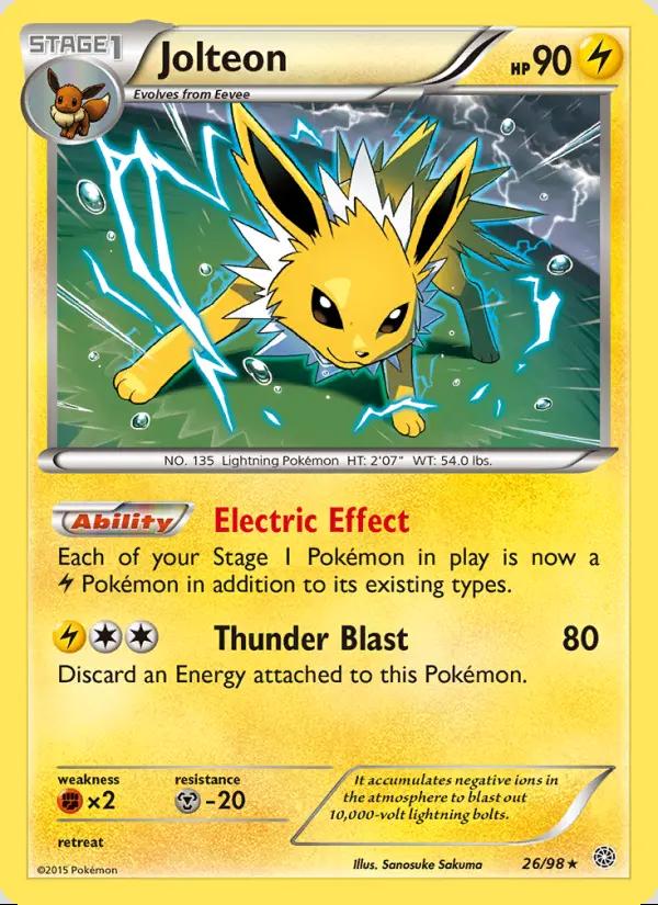 Image of Jolteon Ancient Origins (AOR) #26
