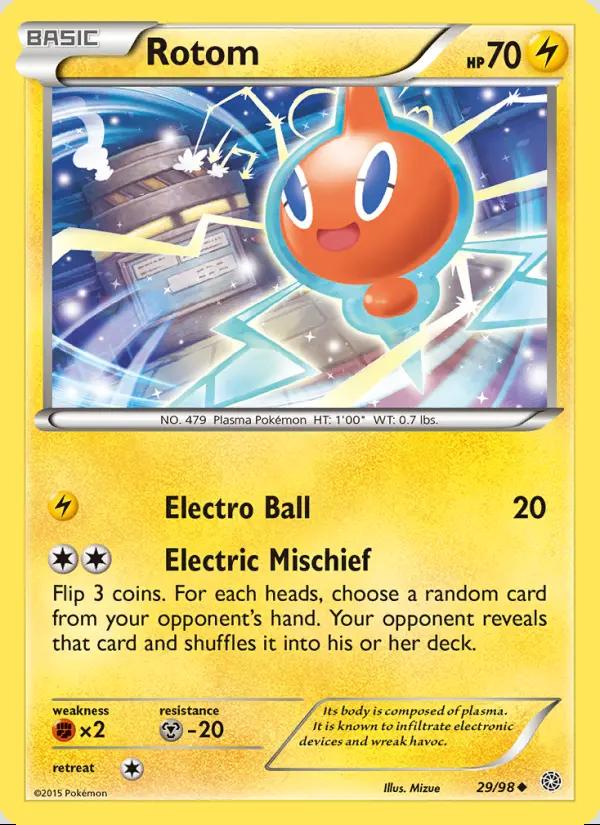 Image of Rotom Ancient Origins (AOR) #29