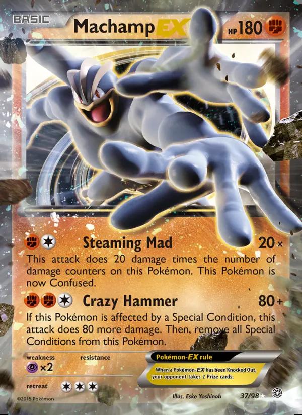 Image of Machamp-EX Ancient Origins (AOR) #37