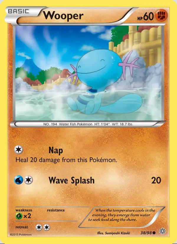 Image of Wooper Ancient Origins (AOR) #38