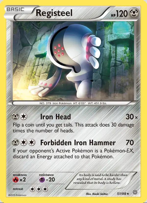 Image of Registeel Ancient Origins (AOR) #51