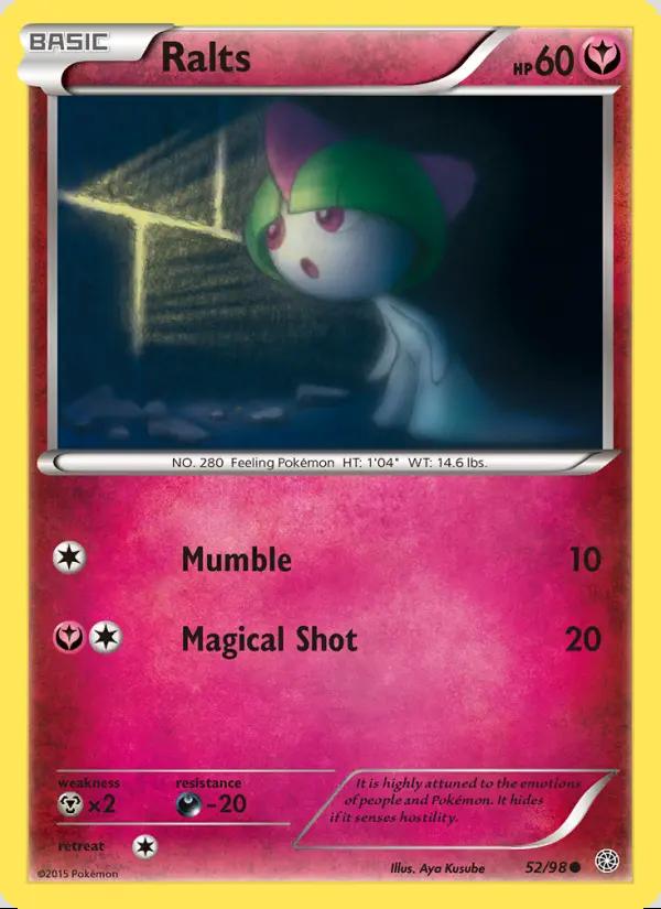 Image of Ralts Ancient Origins (AOR) #52
