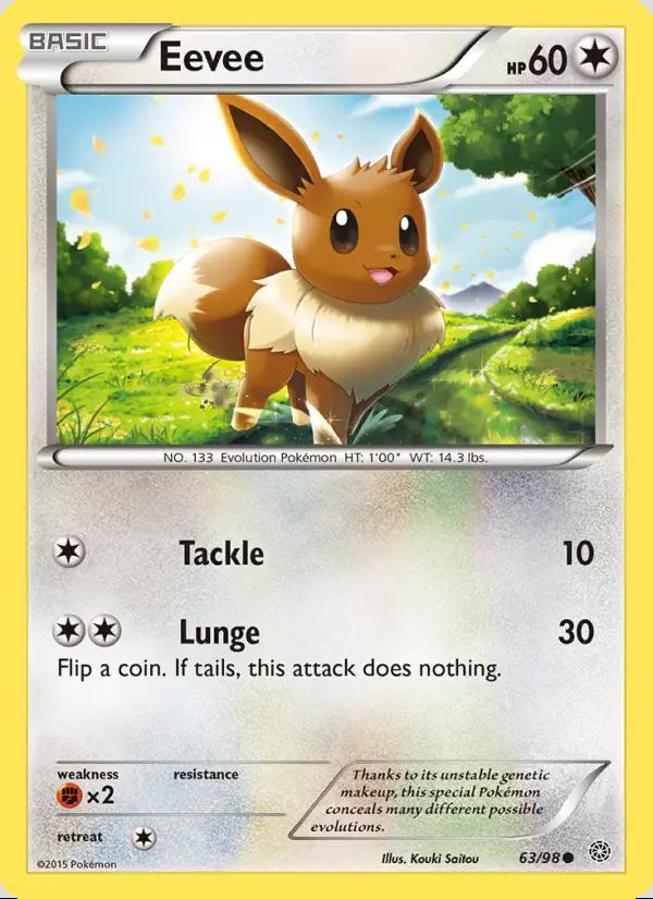 Image of Eevee Ancient Origins (AOR) #63
