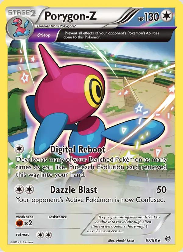 Image of Porygon-Z Ancient Origins (AOR) #67
