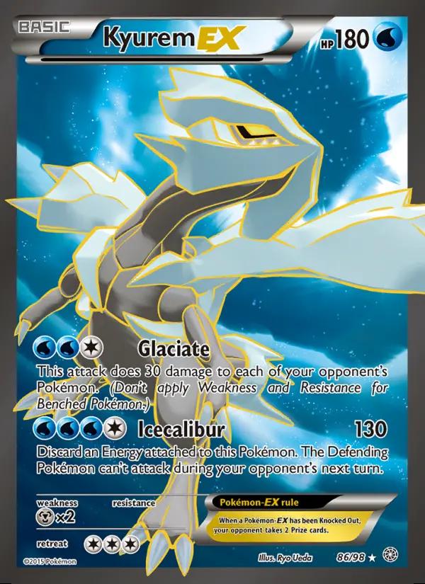 Image of Kyurem-EX Ancient Origins (AOR) #86