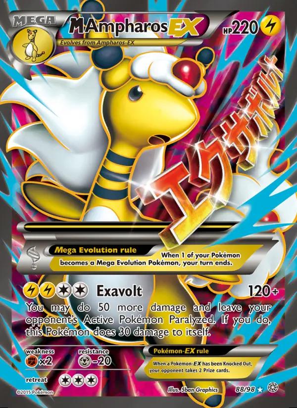 Image of M Ampharos-EX Ancient Origins (AOR) #88