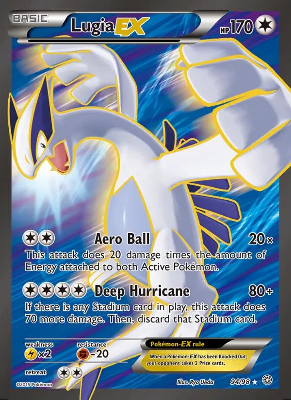 Image of Lugia-EX Ancient Origins (AOR) #94
