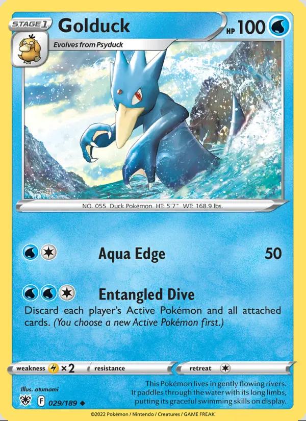 Image of Golduck Astral Radiance (ASR) #029
