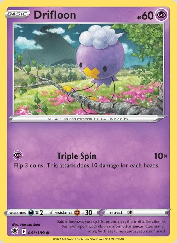 Image of Drifloon Astral Radiance (ASR) #063