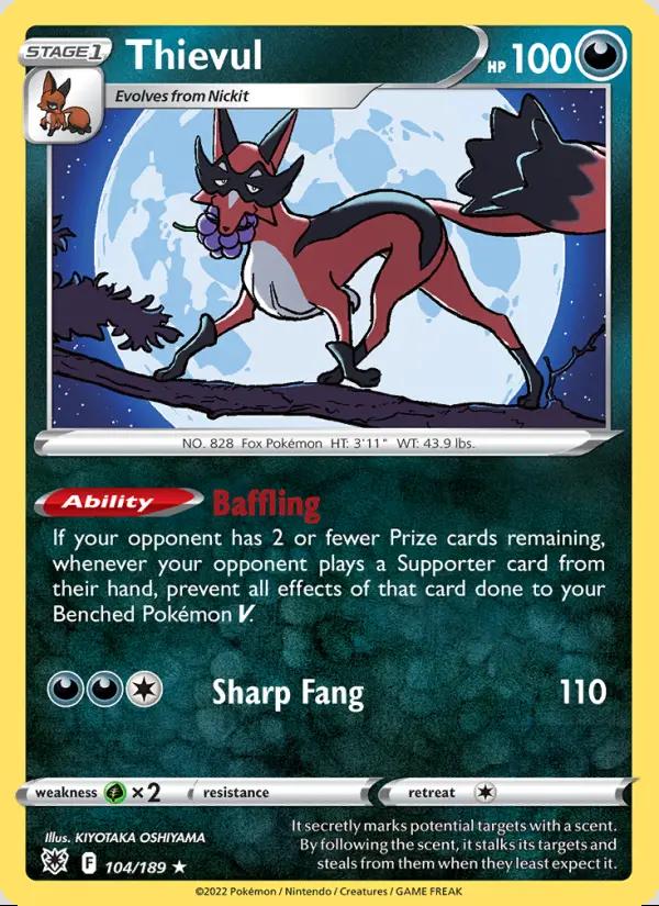 Image of Thievul Astral Radiance (ASR) #104