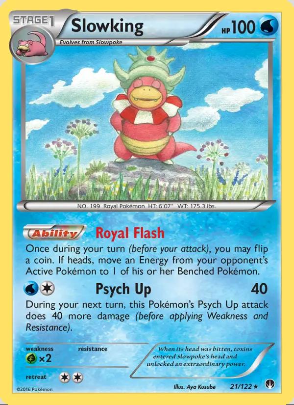 Image of Slowking BREAKpoint (BKP) #21