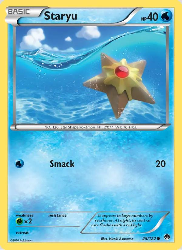 Image of Staryu BREAKpoint (BKP) #25