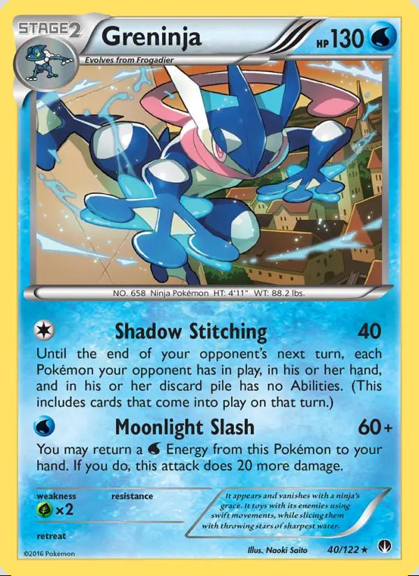 Image of Greninja BREAKpoint (BKP) #40
