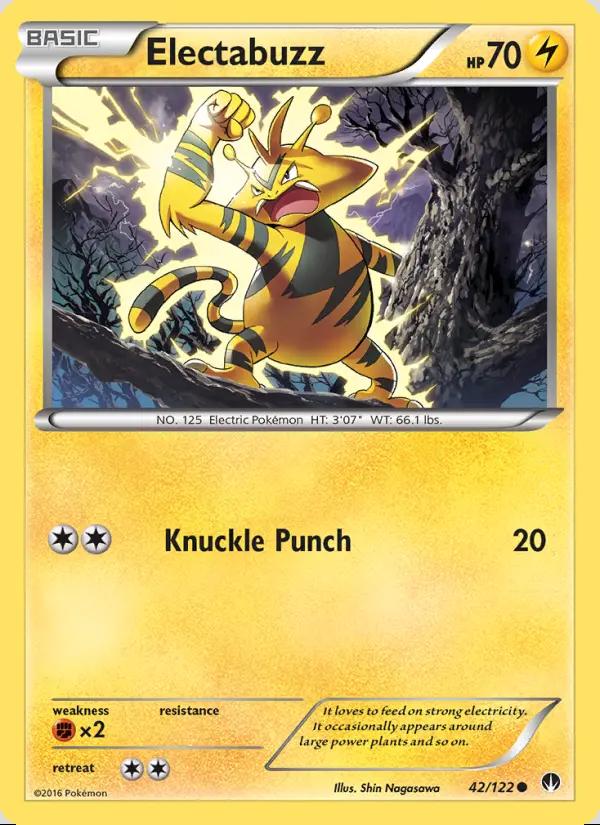 Image of Electabuzz BREAKpoint (BKP) #42