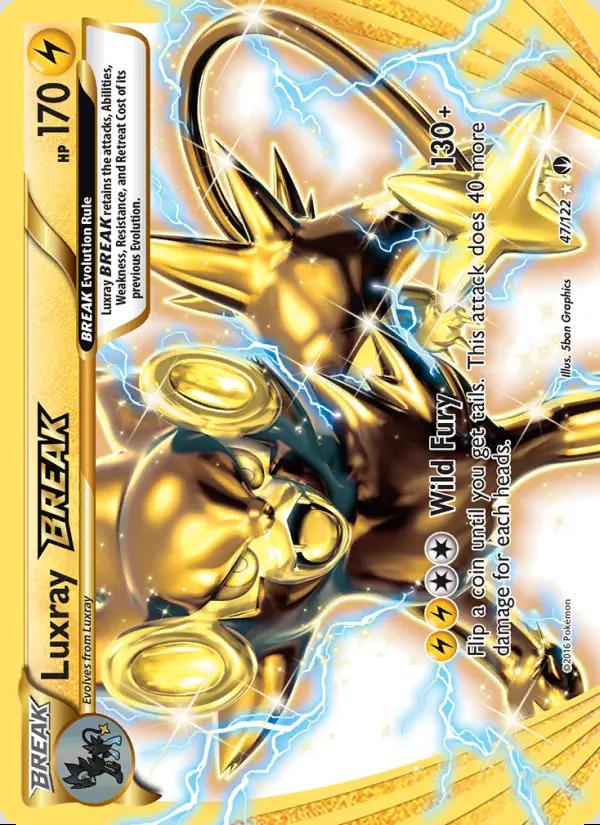 Image of Luxray BREAK BREAKpoint (BKP) #47