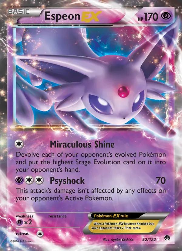 Image of Espeon-EX BREAKpoint (BKP) #52