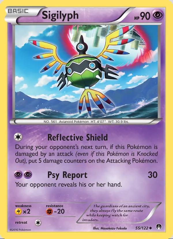 Image of Sigilyph BREAKpoint (BKP) #55