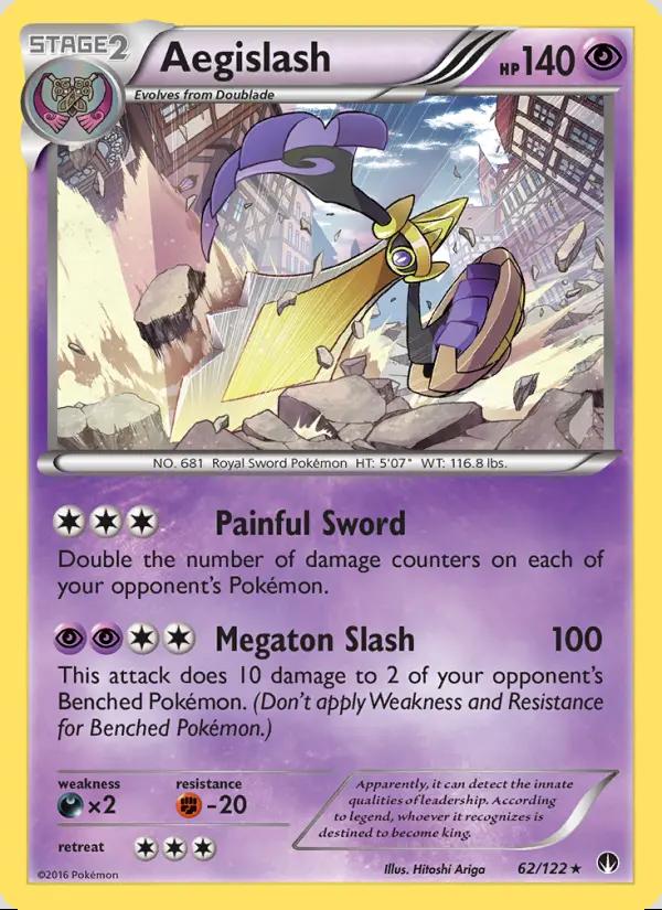 Image of Aegislash BREAKpoint (BKP) #62