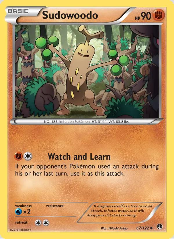 Image of Sudowoodo BREAKpoint (BKP) #67