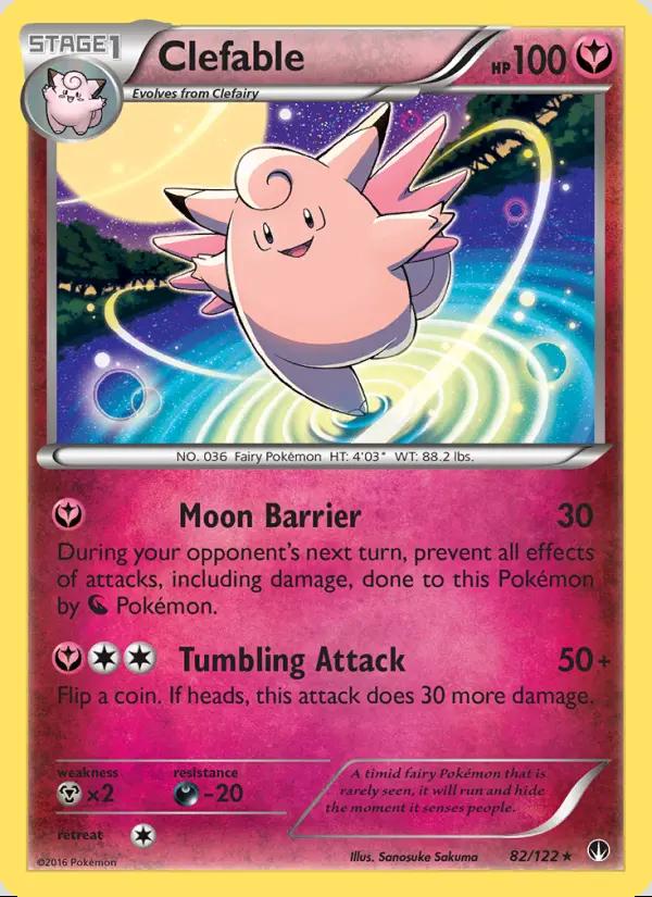 Image of Clefable BREAKpoint (BKP) #82