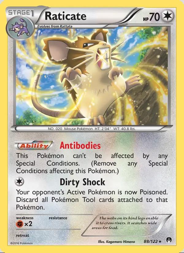 Image of Raticate BREAKpoint (BKP) #88