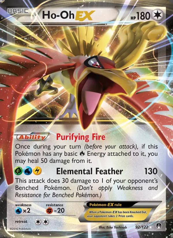 Image of Ho-Oh-EX BREAKpoint (BKP) #92