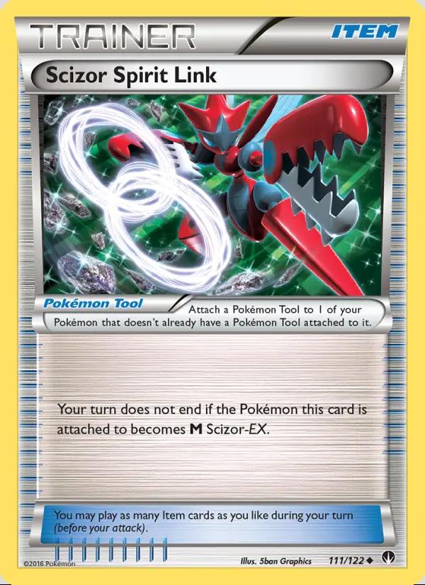 Image of Scizor Spirit Link BREAKpoint (BKP) #111