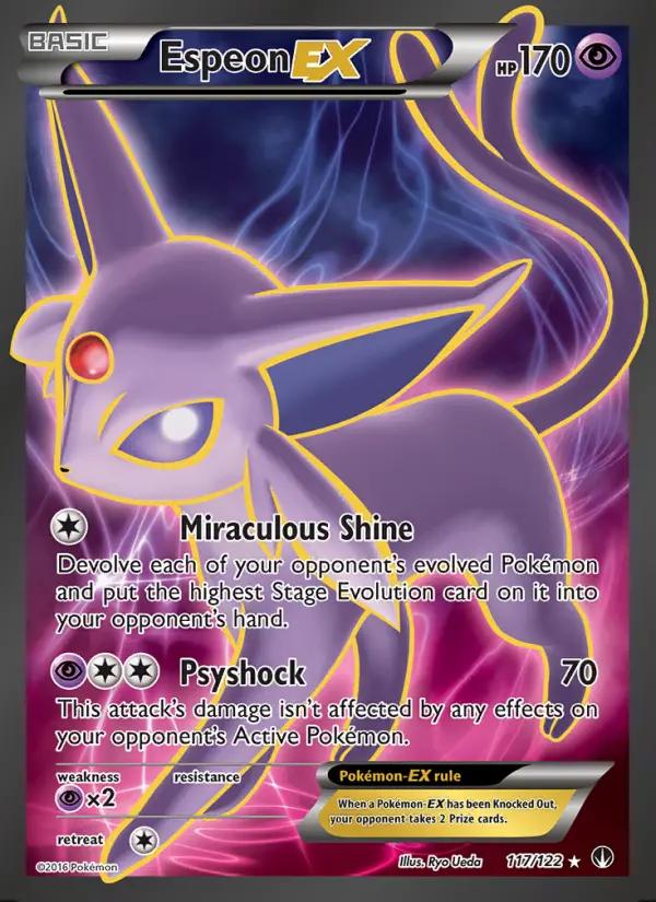 Image of Espeon-EX BREAKpoint (BKP) #117