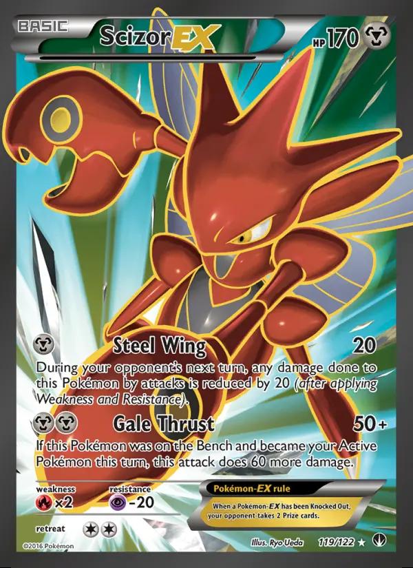 Image of Scizor-EX BREAKpoint (BKP) #119