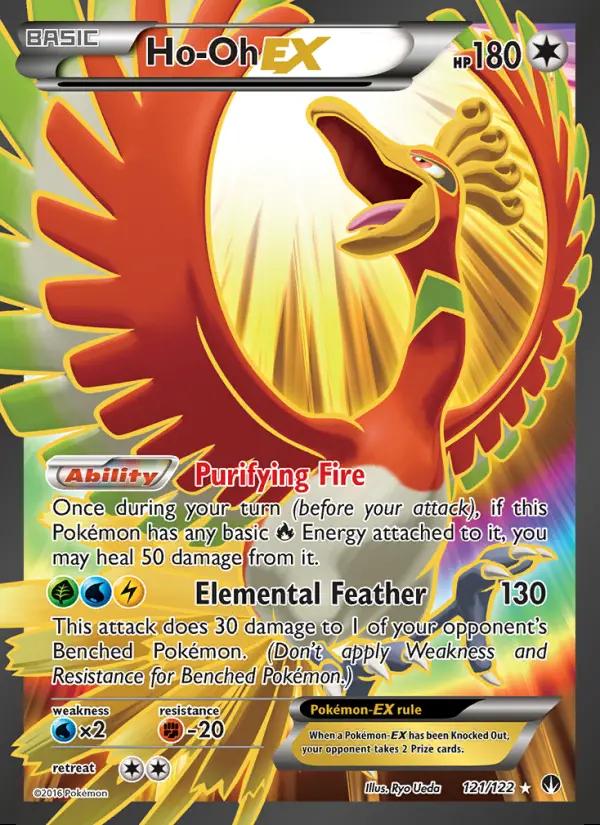 Image of Ho-Oh-EX BREAKpoint (BKP) #121