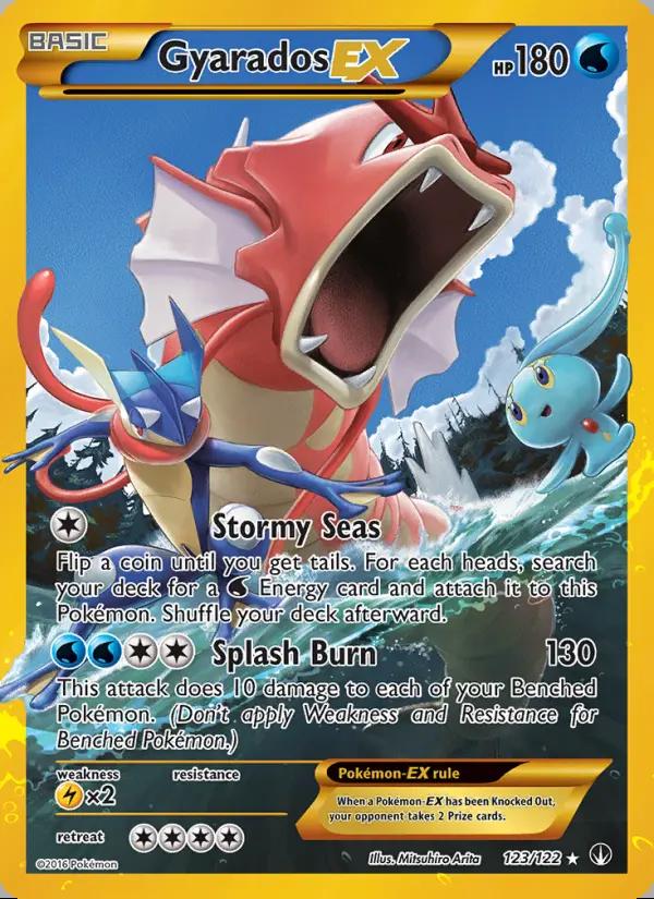 Image of Gyarados-EX BREAKpoint (BKP) #123