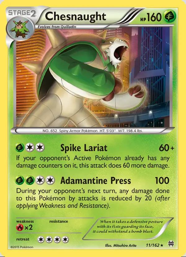 Image of Chesnaught BREAKthrough (BKT) #11