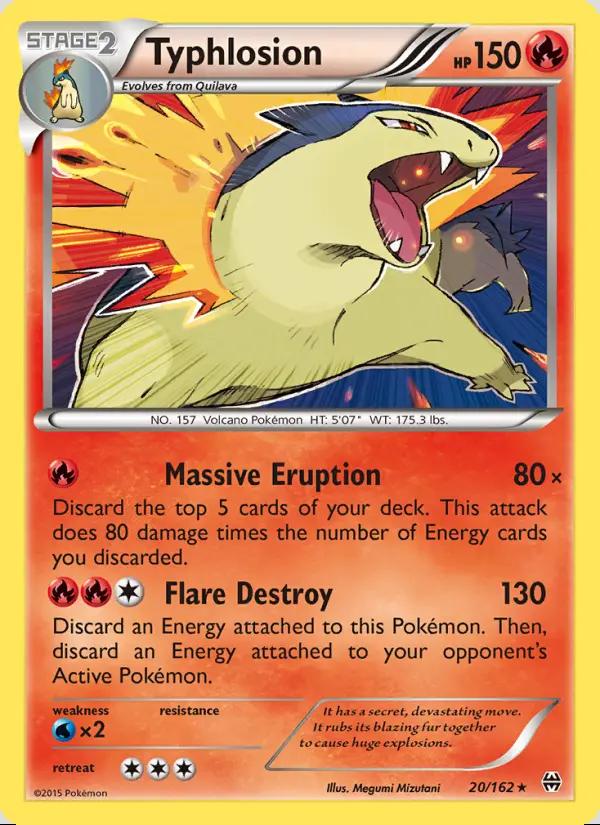 Image of Typhlosion BREAKthrough (BKT) #20
