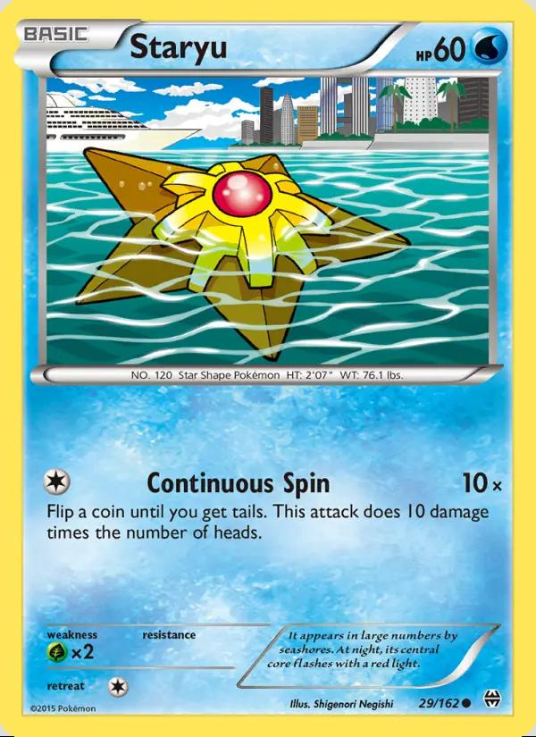 Image of Staryu BREAKthrough (BKT) #29