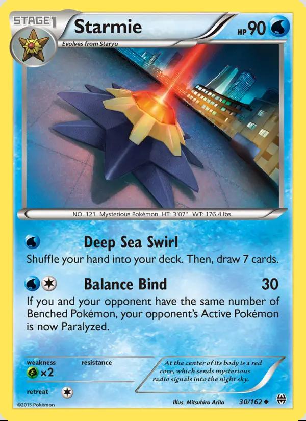 Image of Starmie BREAKthrough (BKT) #30