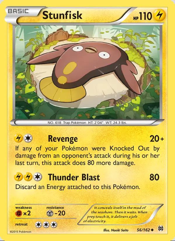 Image of Stunfisk BREAKthrough (BKT) #56