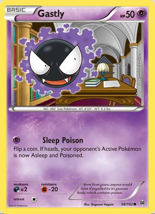 Image of Gastly BREAKthrough (BKT) #58