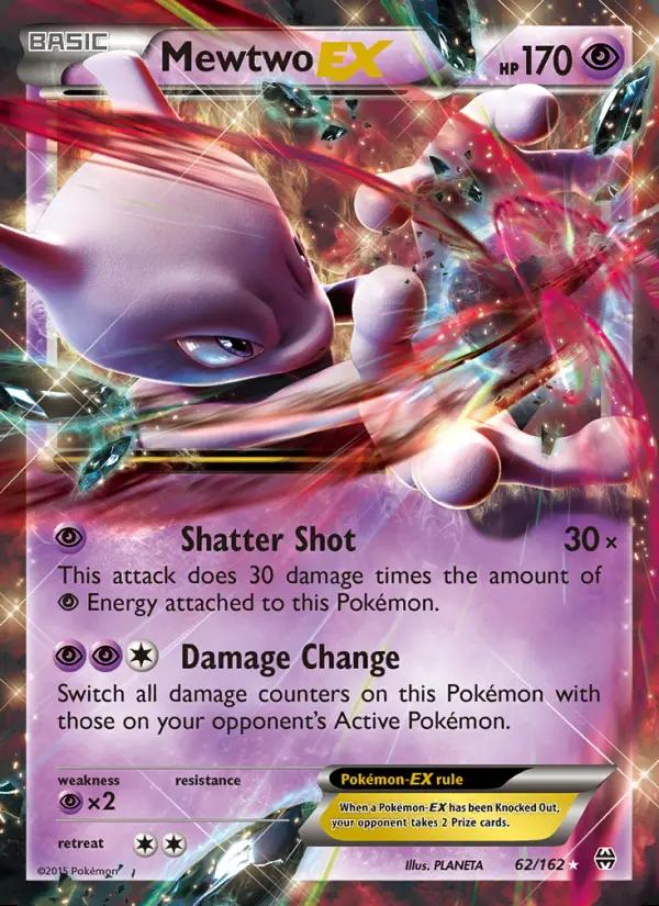 Image of Mewtwo-EX BREAKthrough (BKT) #62