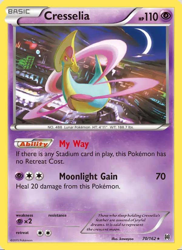 Image of Cresselia BREAKthrough (BKT) #70